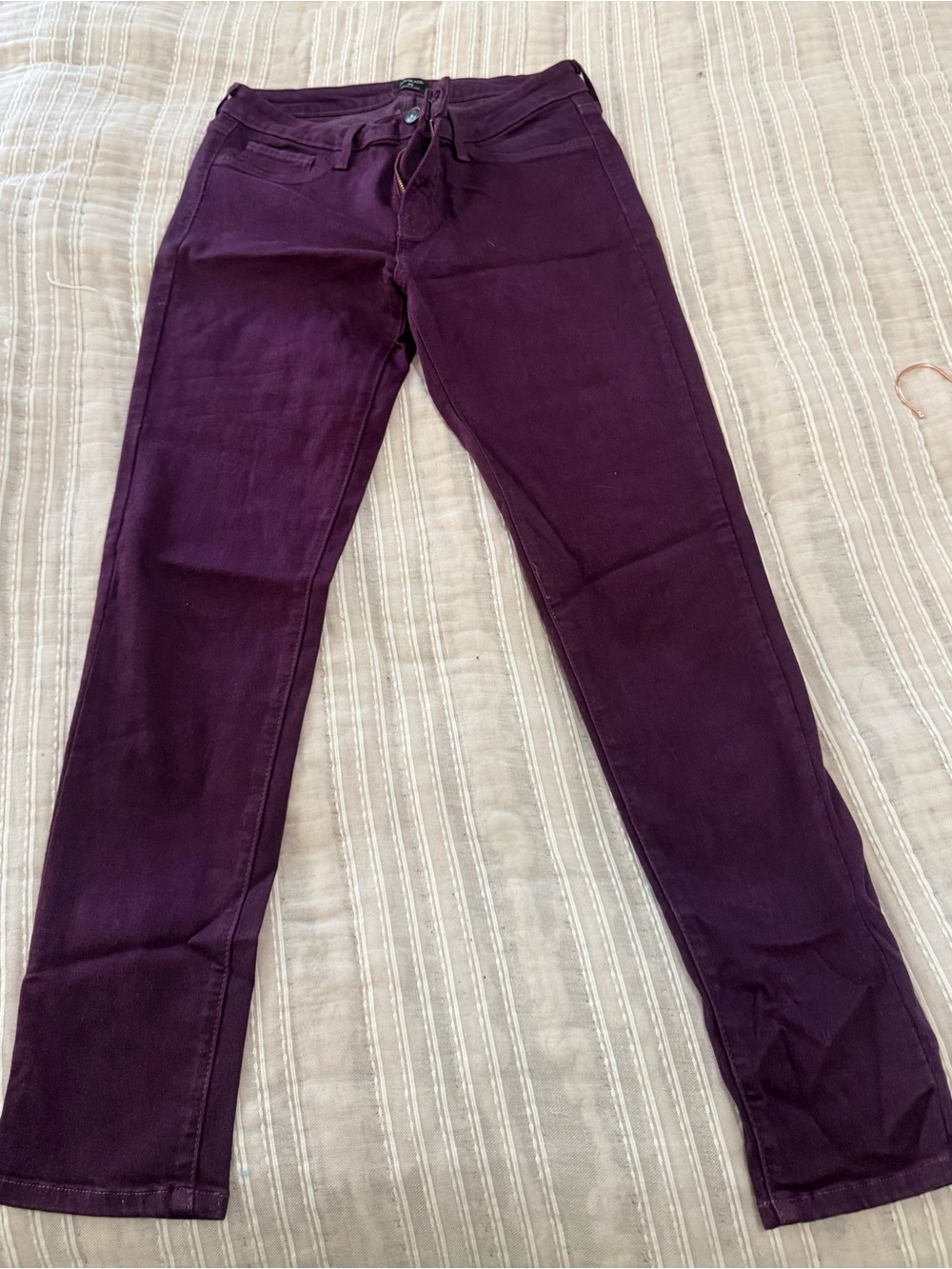 Just Black Plum Skinny Jeans
